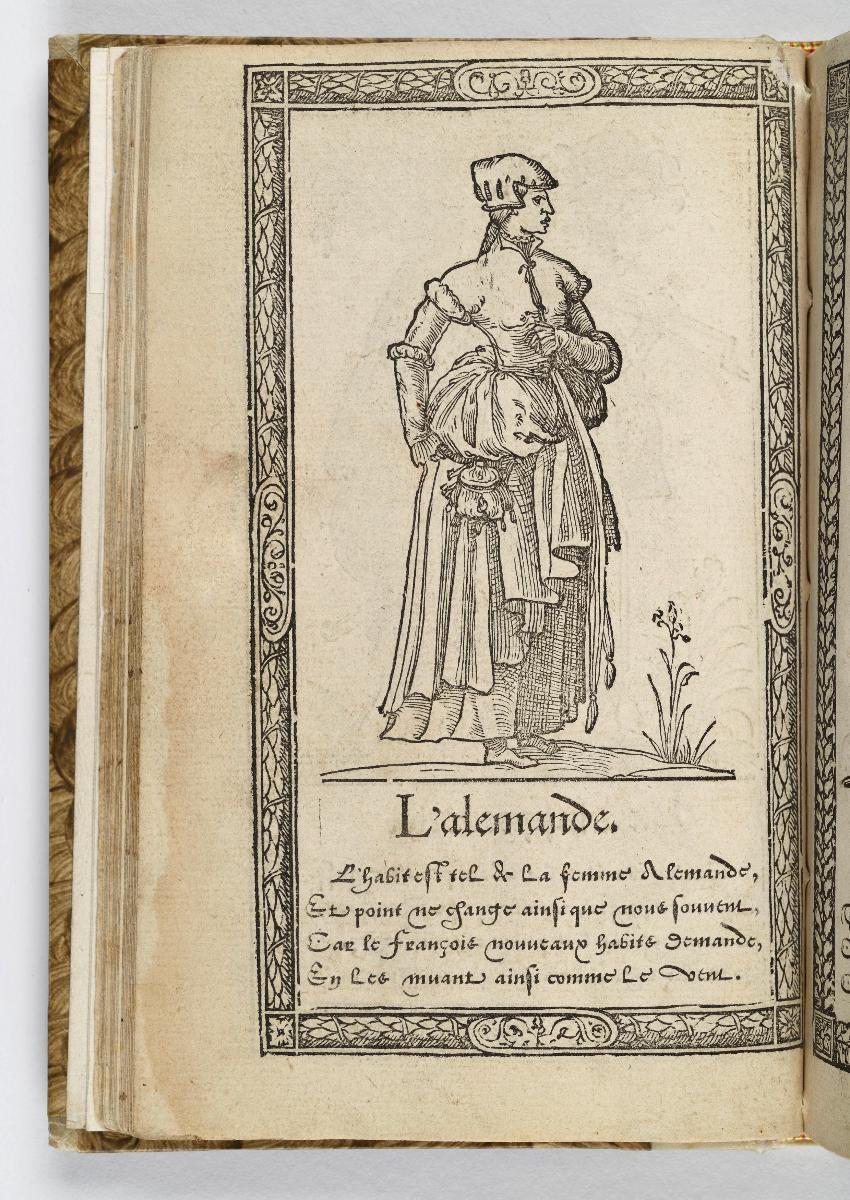 Trachtenbuch: Recueil de la diversité des habits: L'alemande