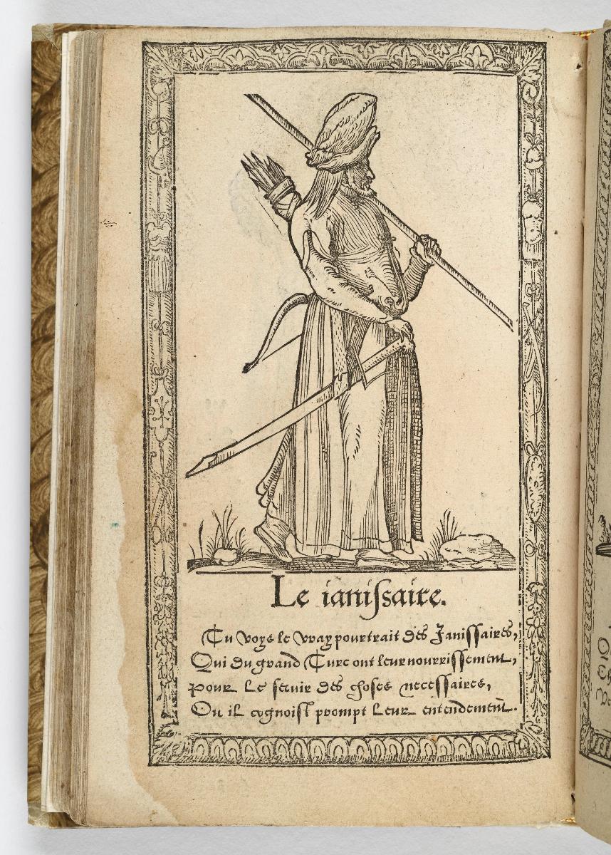 Trachtenbuch: Recueil de la diversité des habits: Le janissaire