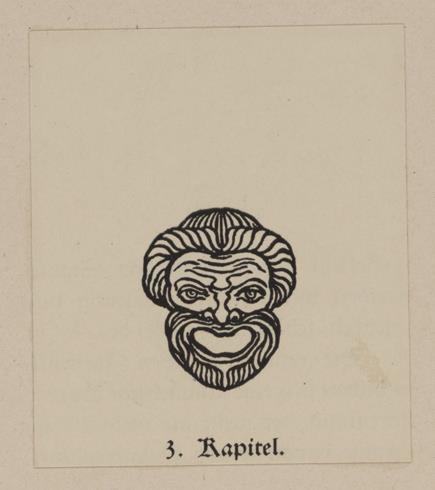 Türklopfer. Kapitel 3. Vignette für: Heinrich Boos. Geschichte der rheinischen Städtekultur von ihren Anfängen bis zur Gegenwart mit besonderer Berücksichtigung der Stadt Worms. Berlin: Stargardt 1897
