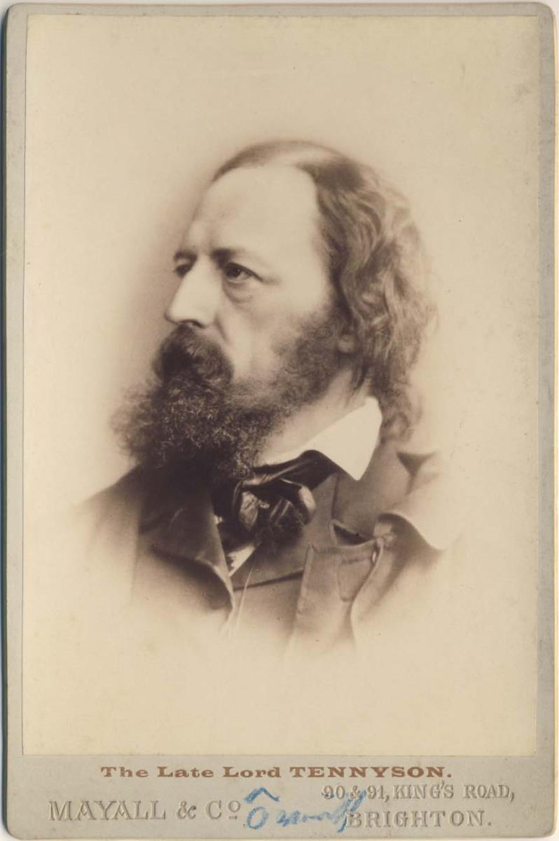 Porträt des Alfred Tennyson