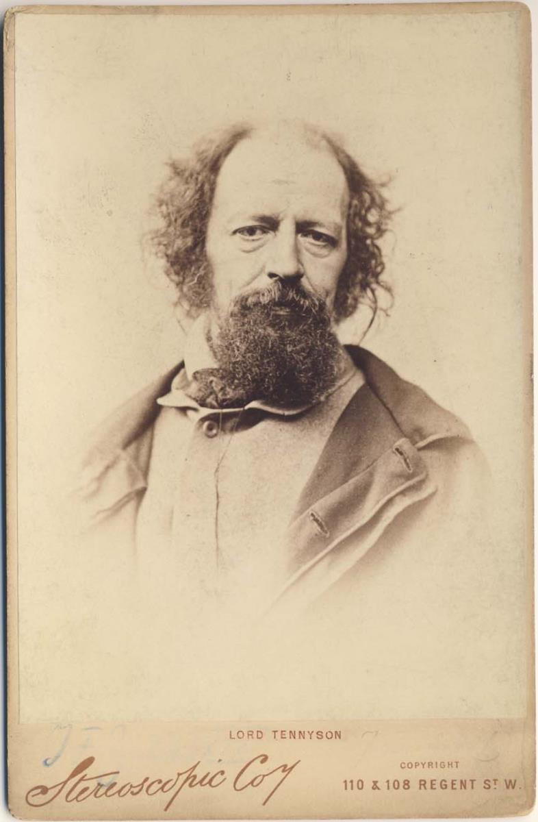 Porträt des Alfred Tennyson