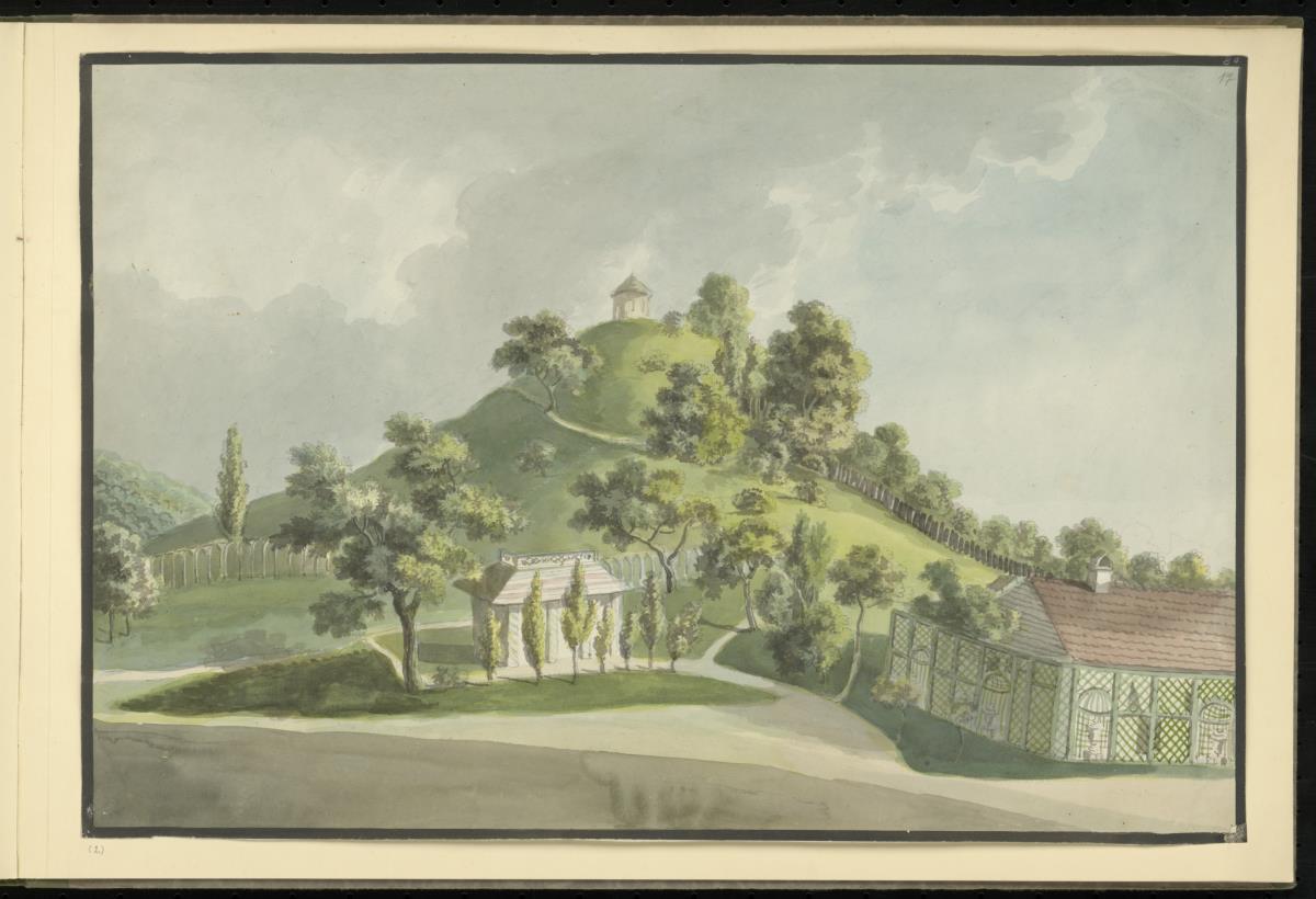 Partie im Königlichen Schlossgarten zu Freienwalde