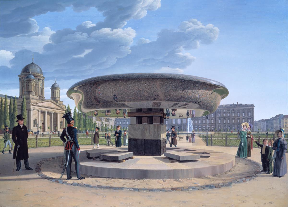 Die Granitschale im Berliner Lustgarten