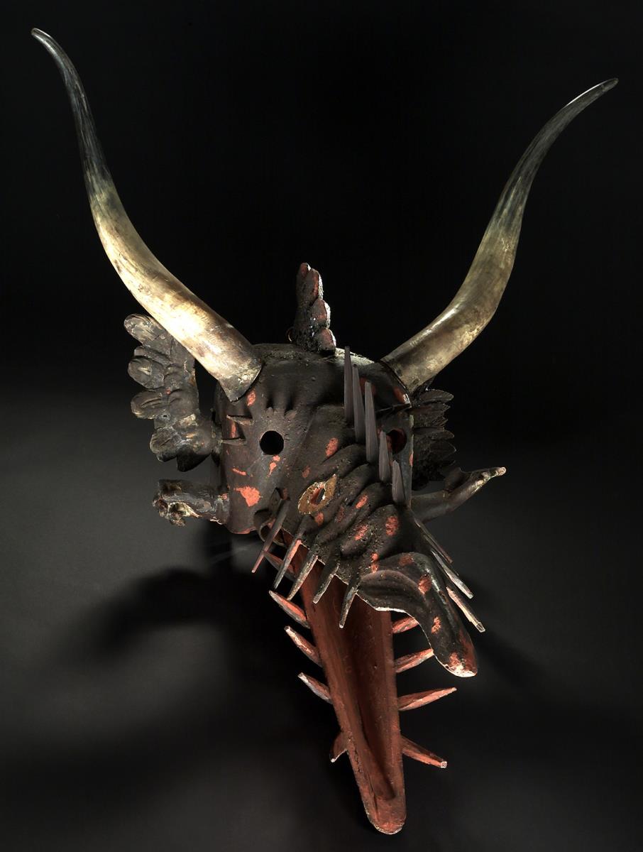 Salzburger Perchtenmaske
