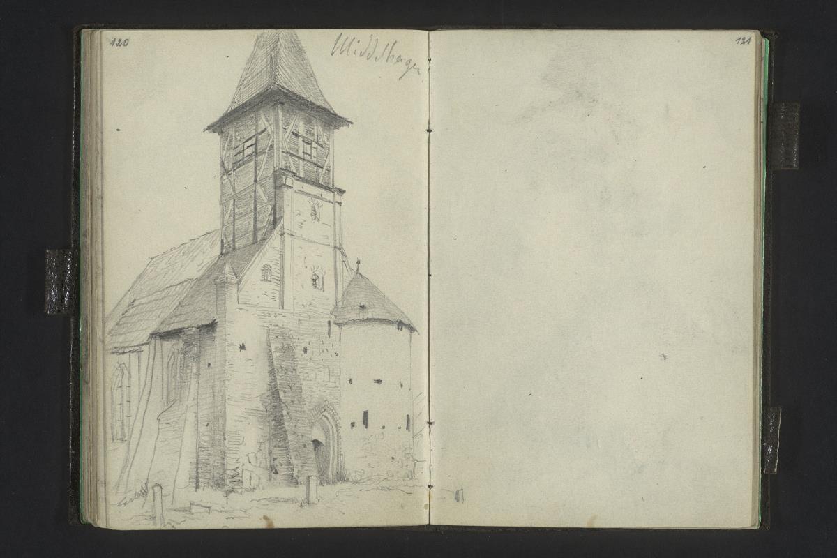 Gotische Dorfkirche in Middelhagen