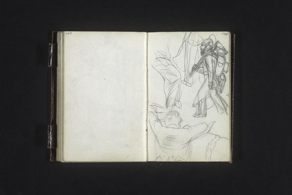 Pionier, Figurenstudien