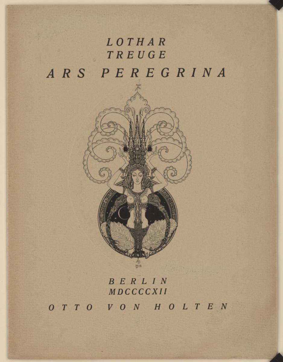 Titelblatt zu Lothar Treuge Ars Peregrina