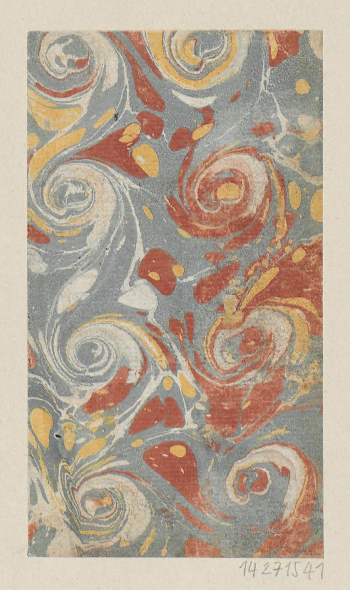 Schneckenmarmorpapier