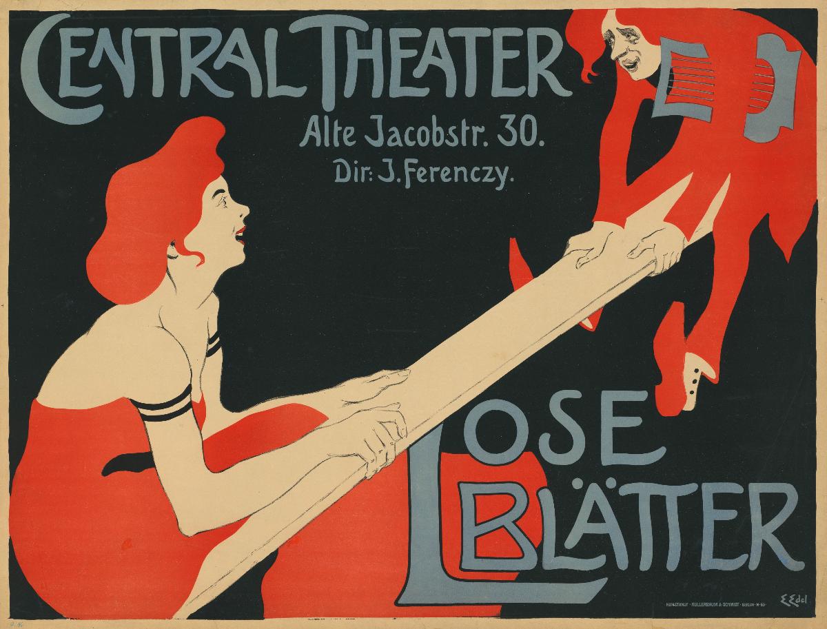 Zentral Theater. Lose Blätter