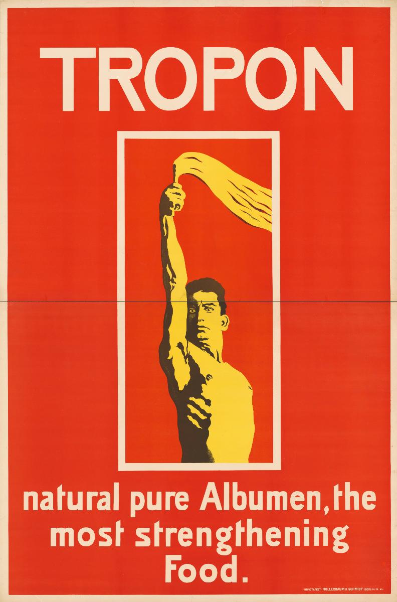 Tropon. natural pure Albumen, the most strengthening Food
