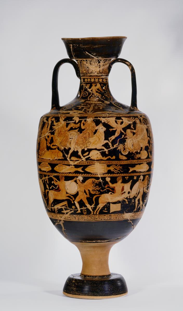 Apulisch-rotfigurige Bauchamphora