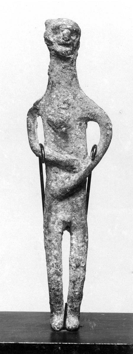 Figur eines nackten Mannes
