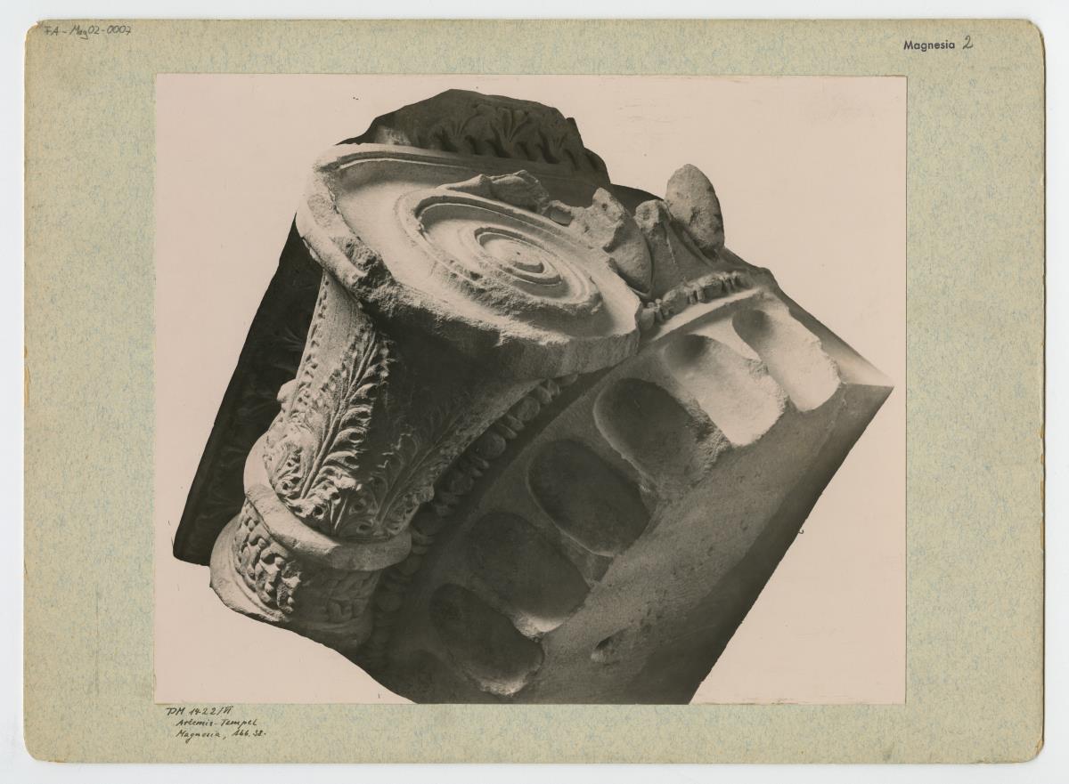 Magnesia am Mäander, Artemision, Säulenkapitell