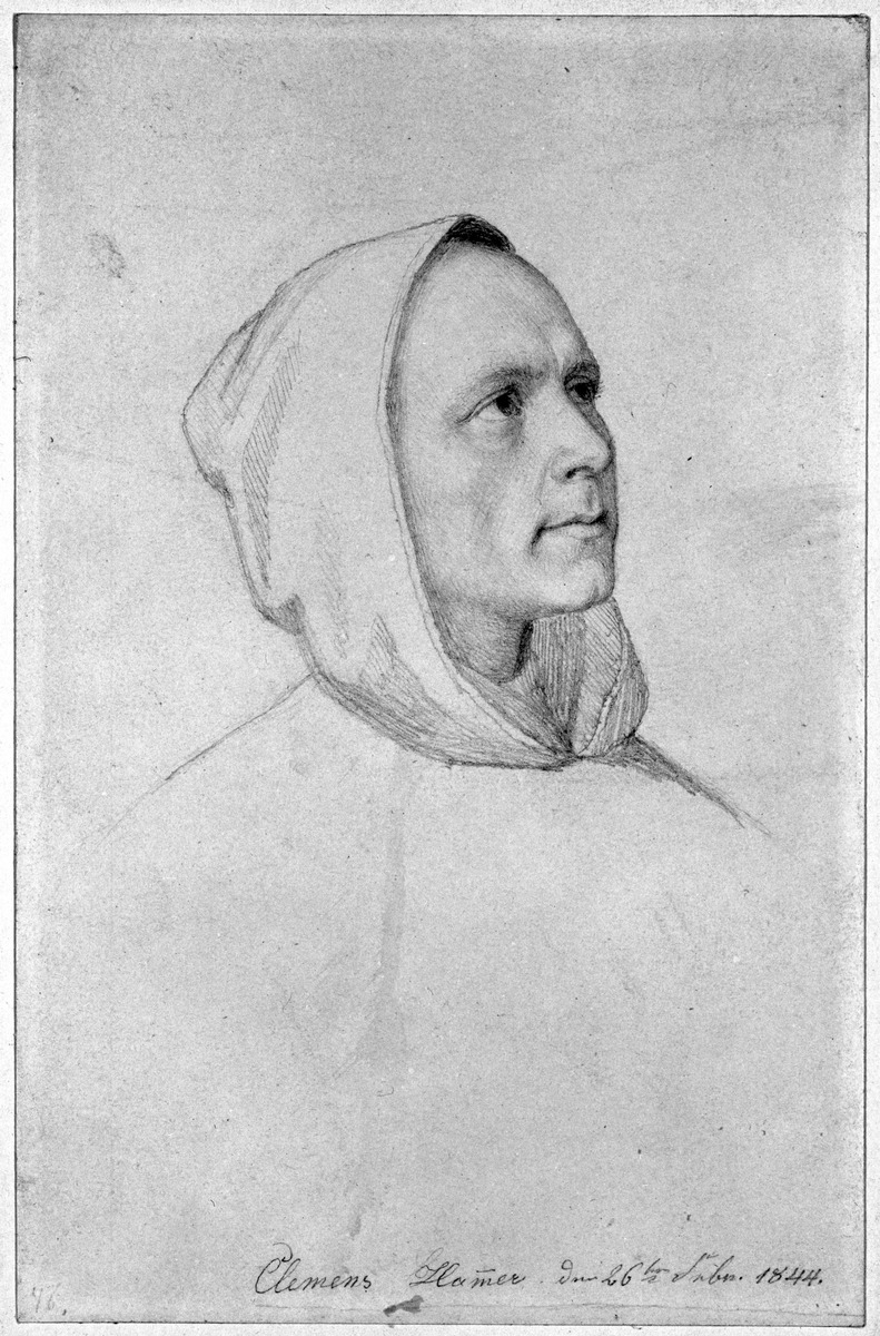 Clemens Hammer in Mönchskutte