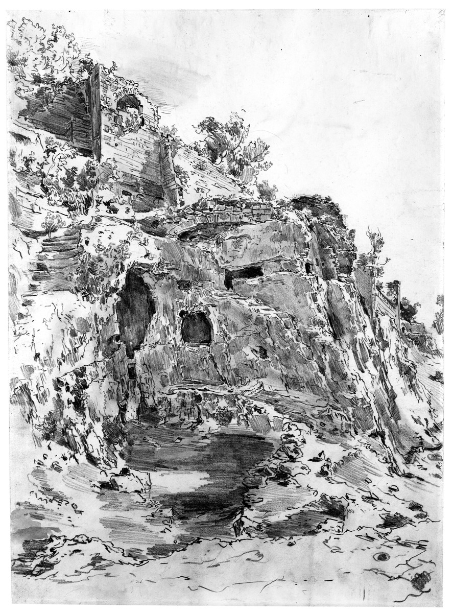 Die Johannesgrotte in Jerusalem