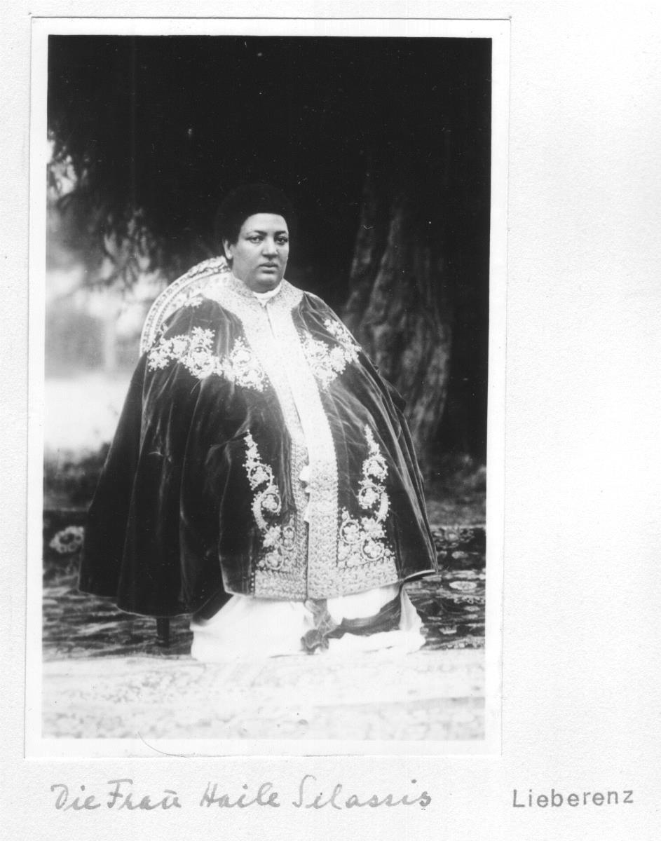 Frau von Haile Selassi