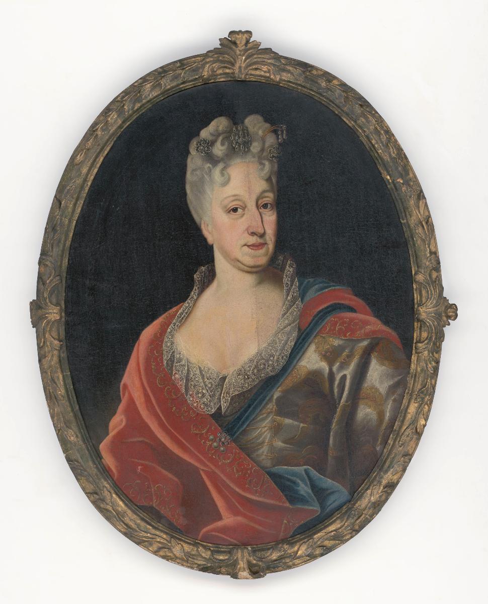 Porträt der Christiane Eberhardine von Brandenburg-Bayreuth, Kurfürstin von Sachsen, Titularkönigin von Polen