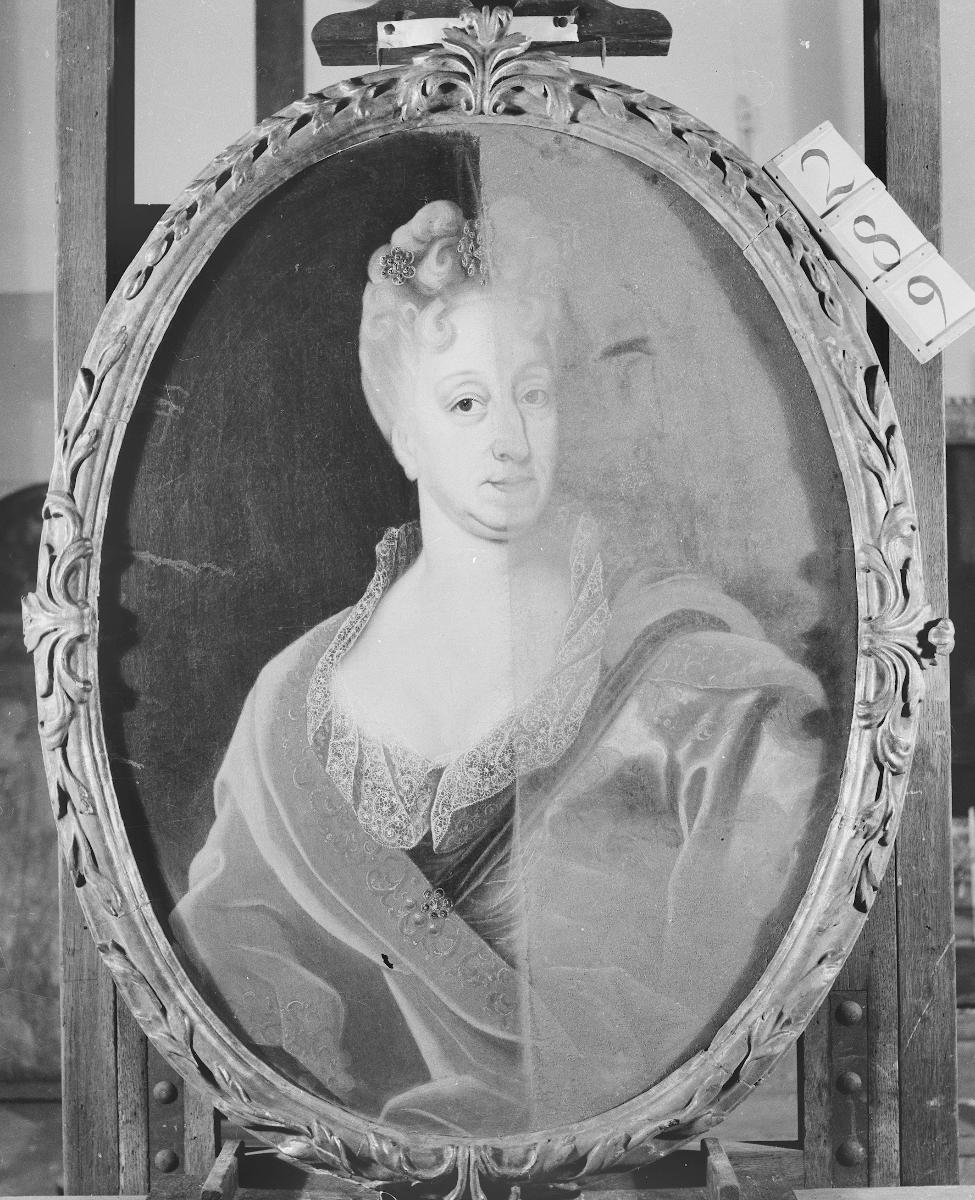 Porträt der Christiane Eberhardine von Brandenburg-Bayreuth, Kurfürstin von Sachsen, Titularkönigin von Polen