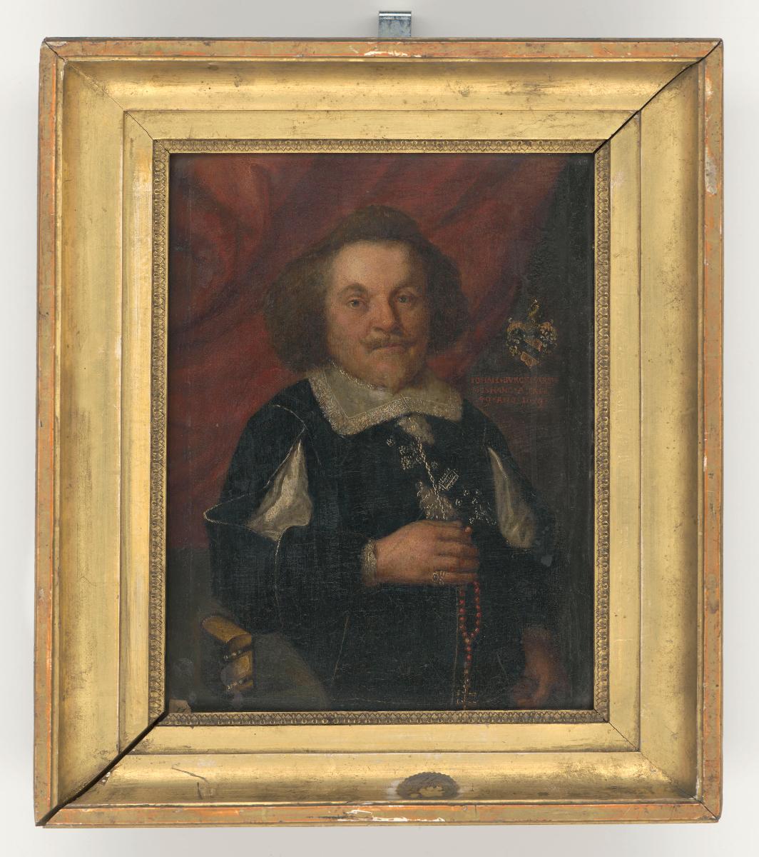 Porträt des Johan Burckart aus Mosnang im Alter von 49 Jahren