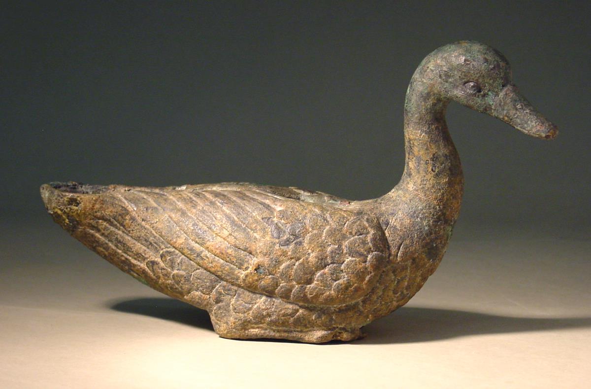 Lampe in Form einer Ente