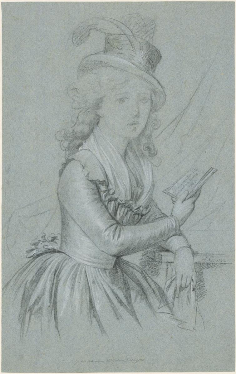 Bildnis der Schauspielerin Marie Magdalene Charlotte Ackermann (1757-1775)