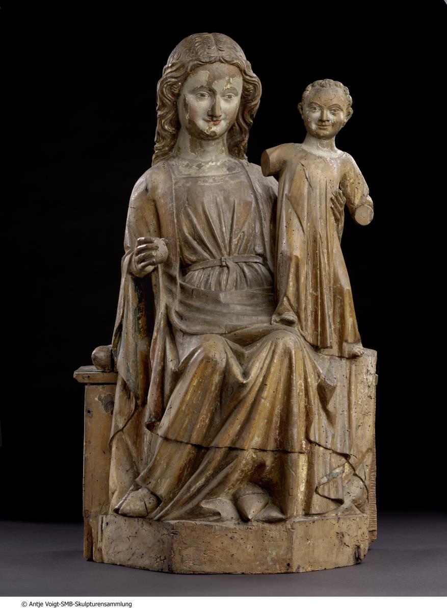 Thronende Maria mit Kind