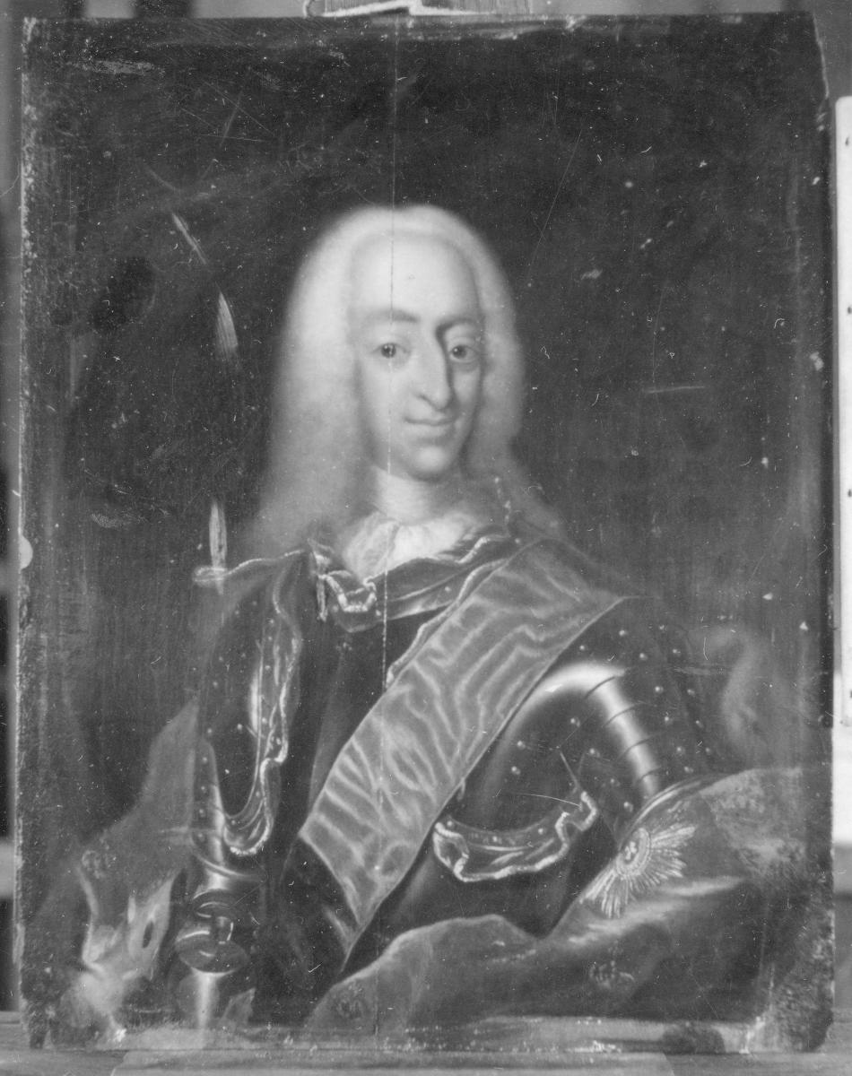 Porträt des Christian VI., König von Dänemark und Norwegen
