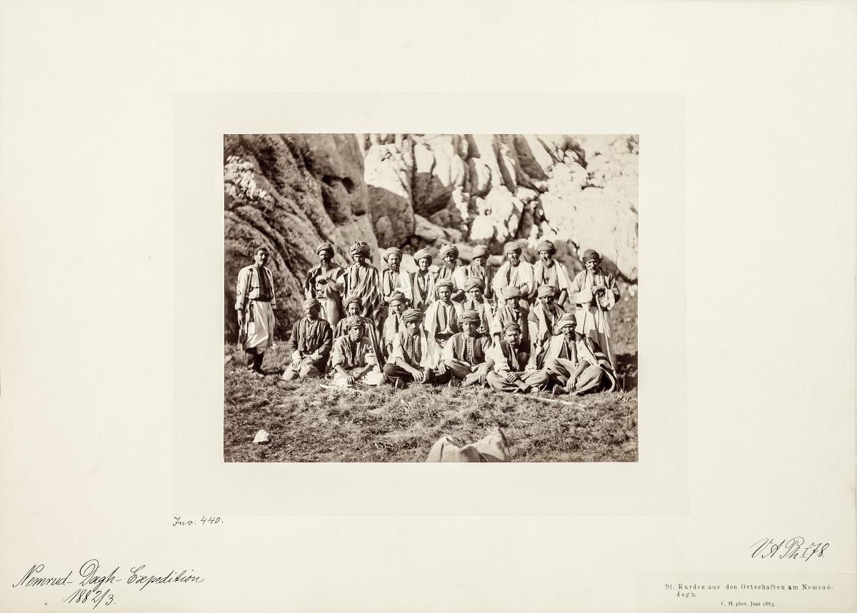 Nemruddagh. - Kurden aus den Orten am Nemrud-Dagh