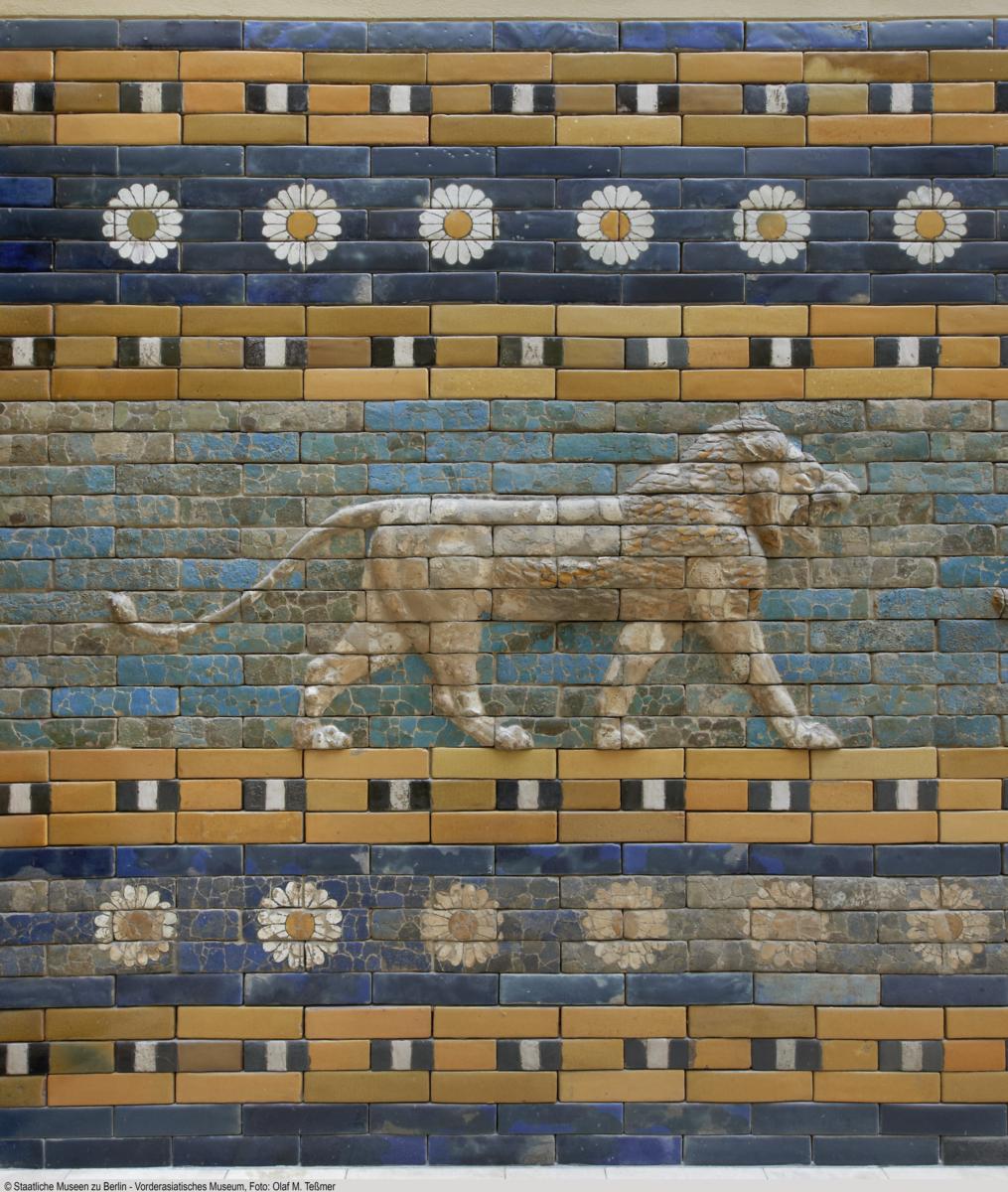 Schreitender Löwe von der Prozessionsstraße (Detail)