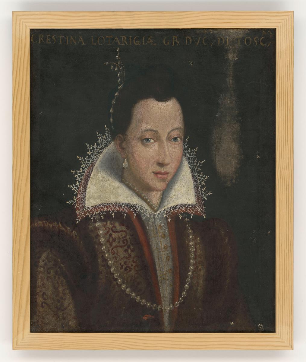 Porträt der Christine von Lothringen, Großherzogin der Toskana (?)