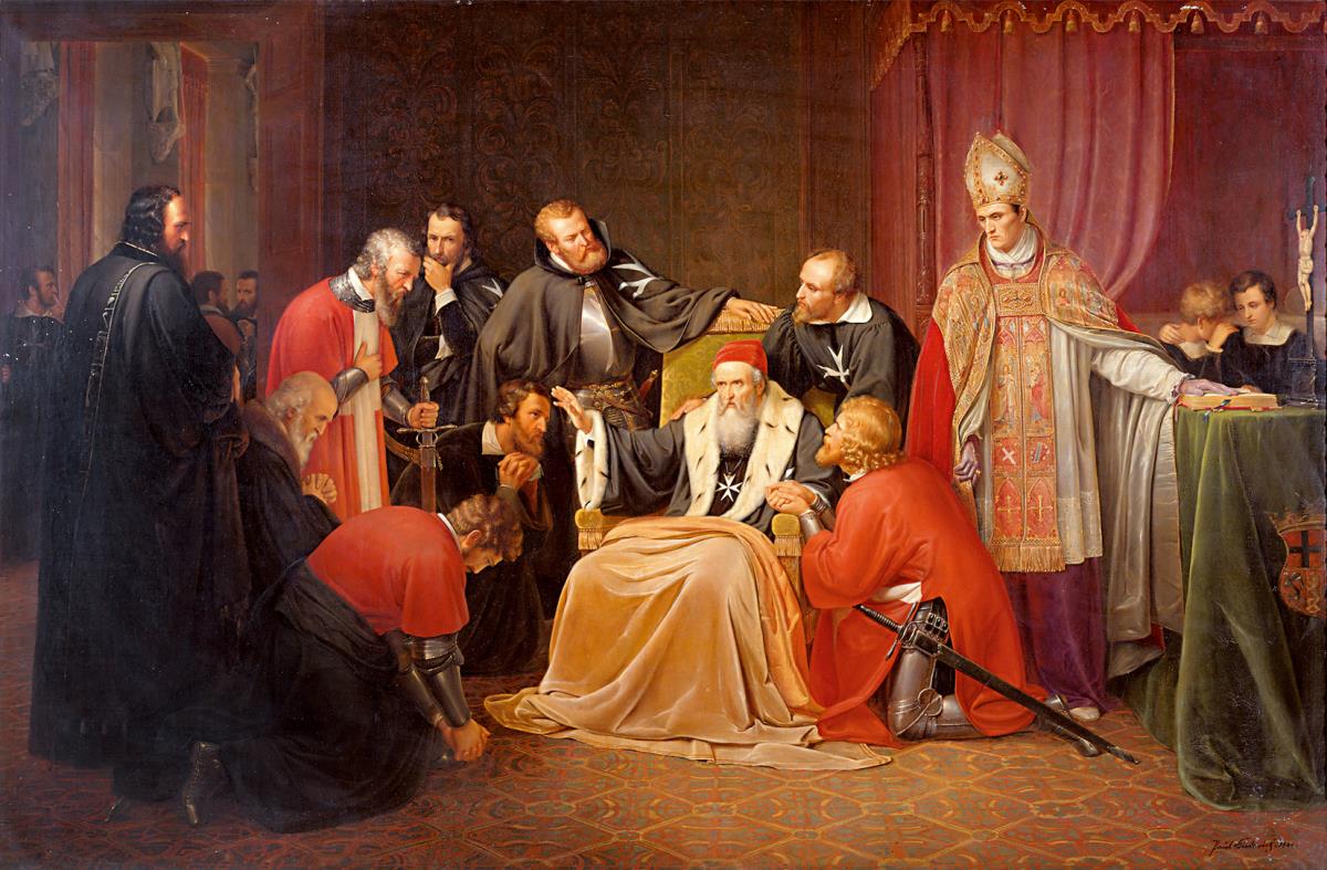 Tod des Maltesergroßmeisters Jean de La Valette 1568