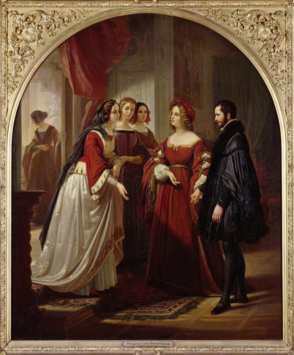 Tasso vor Leonore d'Este