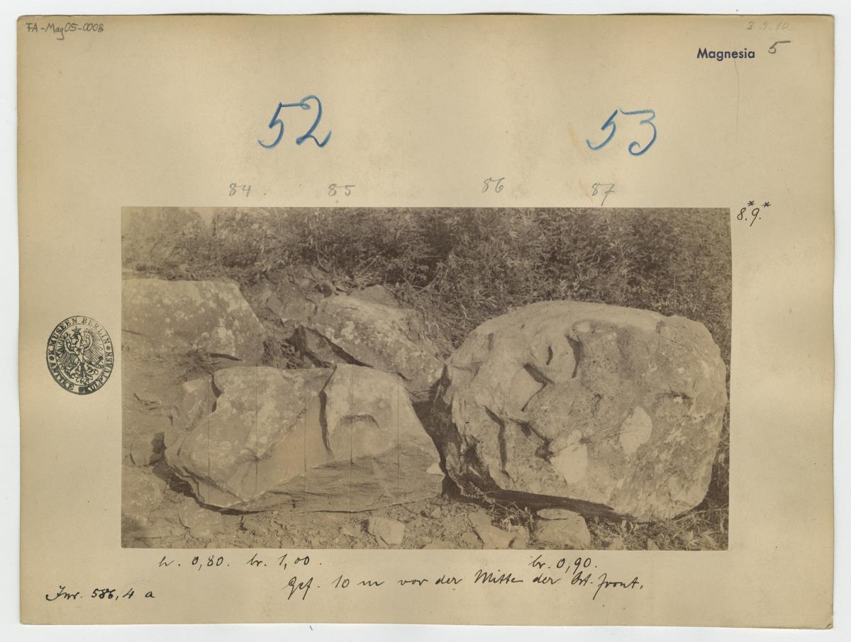 Magnesia am Mäander, Artemision, Ostfries