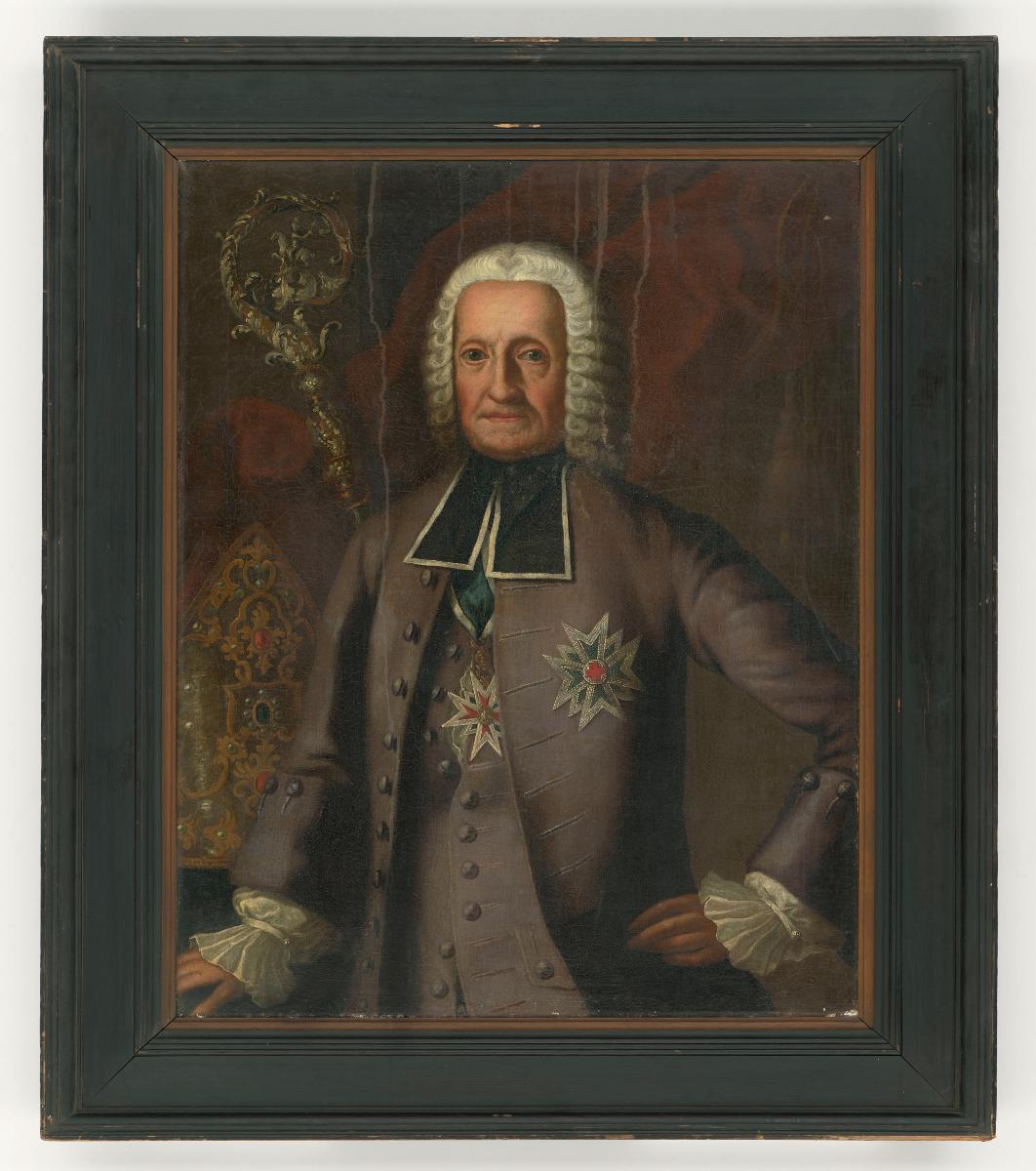 Porträt des Joseph Ferdinand Guidobald von Spaur, Hofbischof am pfalz-bayerischen Kurfürstenhof in München