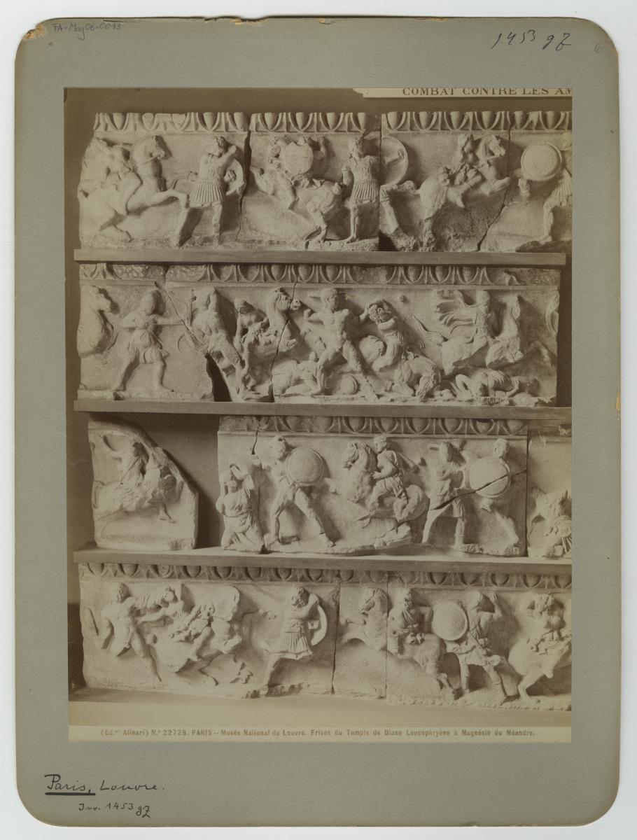 Magnesia am Mäander, Artemision, Fries (Aufstellung in Paris, Musée du Louvre)
