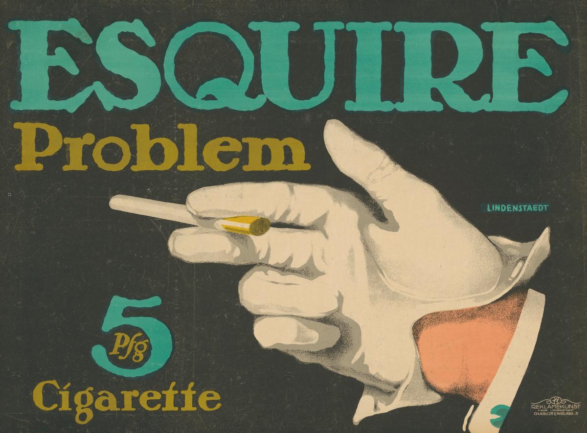 Esquire. Problem. 5-Pfennig-Cigarette