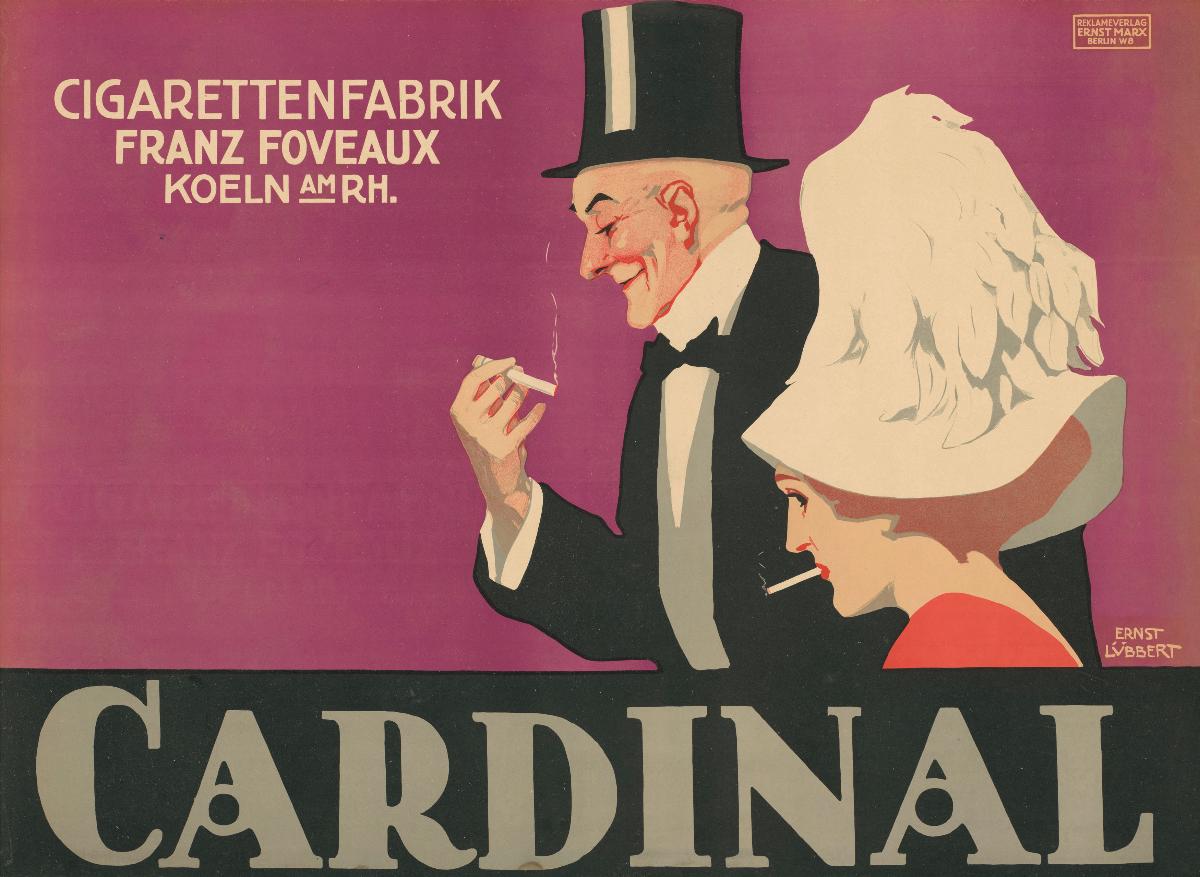 Cardinal. Zigarettenfabrik Franz Foveaux