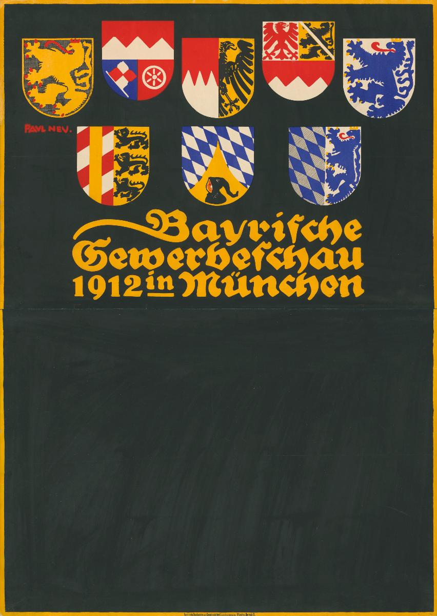 Bayrische Gewerbeschau 1912 in München