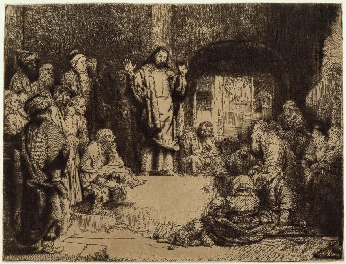 Christus predigend („La Petite Tombe“)