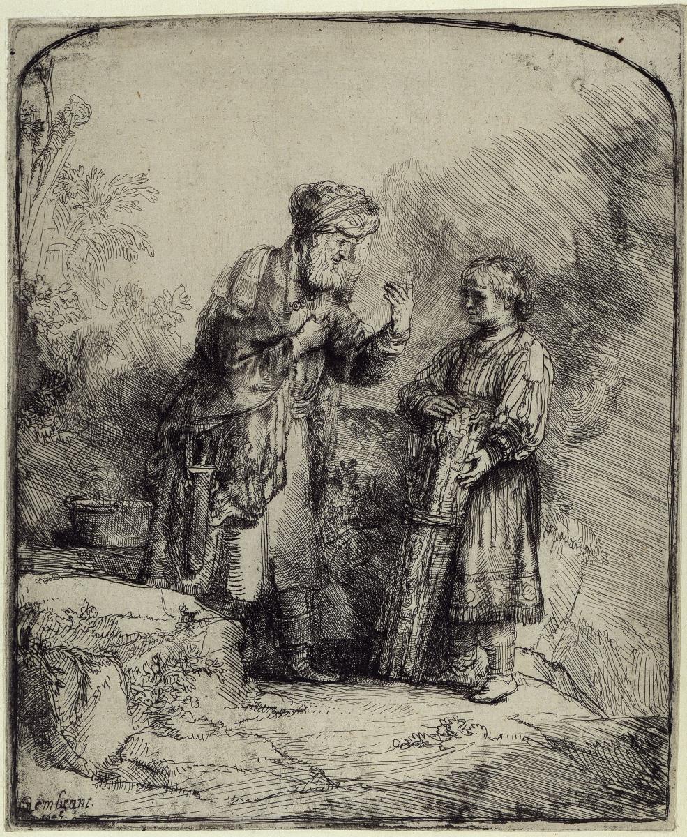 Abraham und Isaak