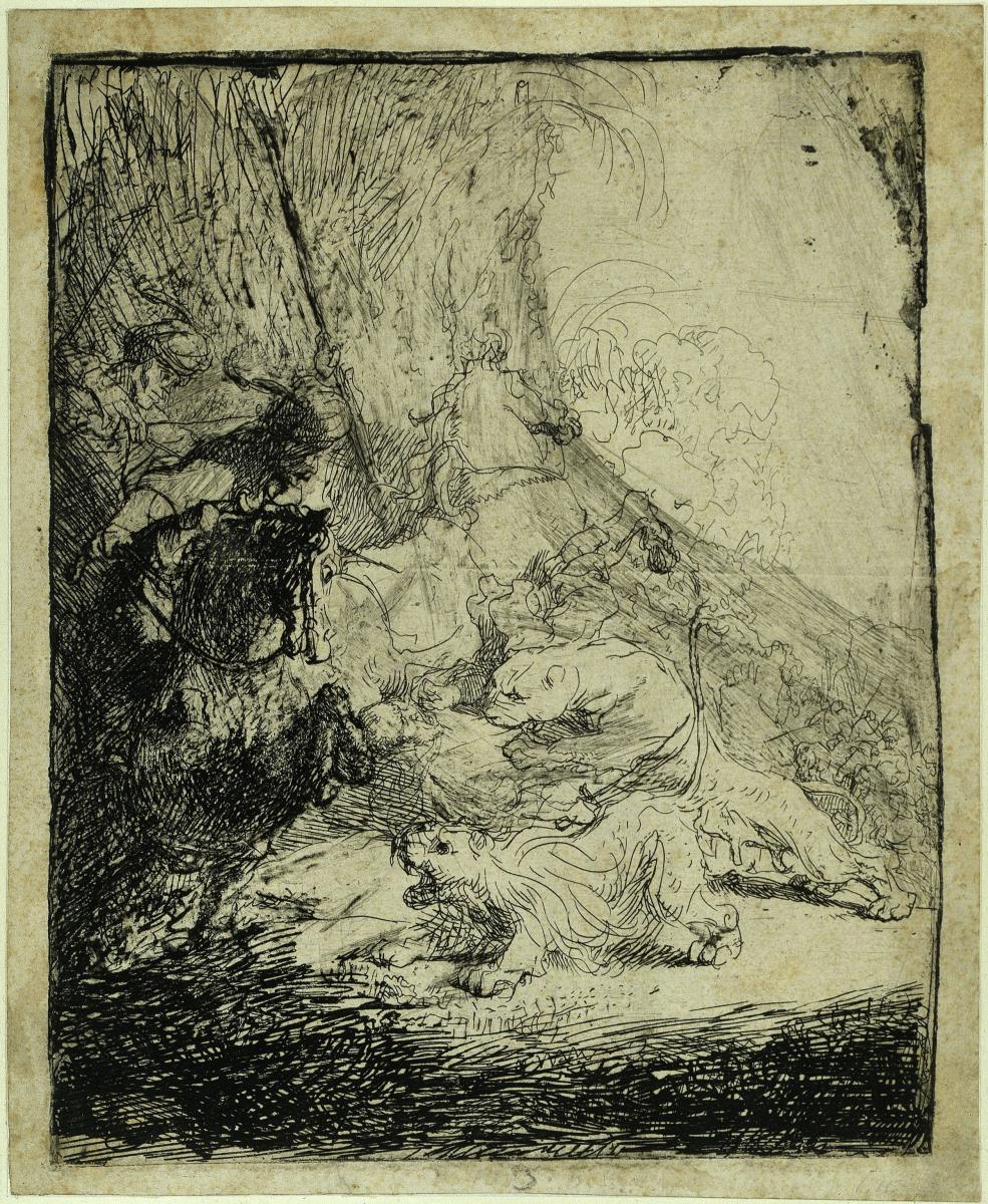 Die kleine Löwenjagd