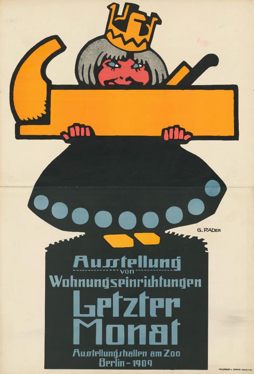 Letzter Monat. Ausstellung von Wohnungseinrichtungen, Berlin 1909