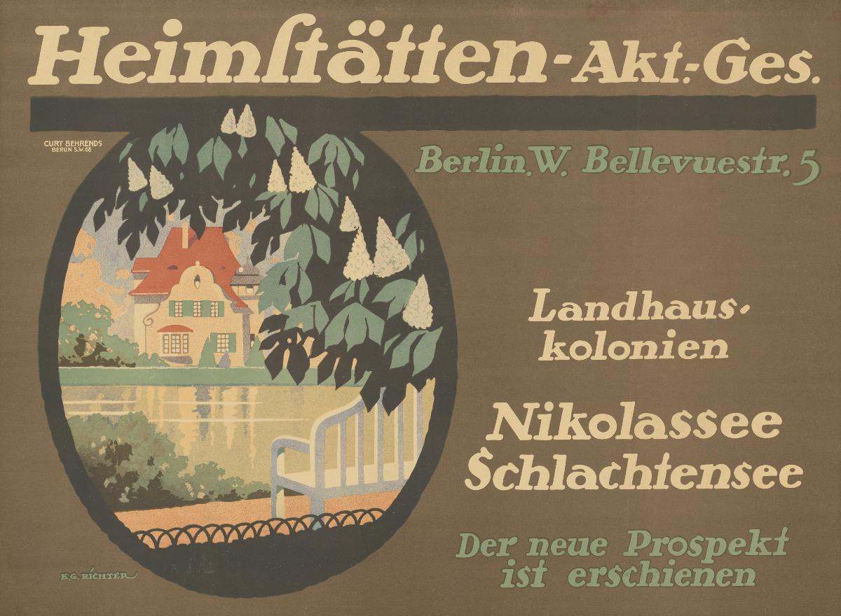 Heimstätten Aktiengesellschaft Berlin, Landhauskolonien