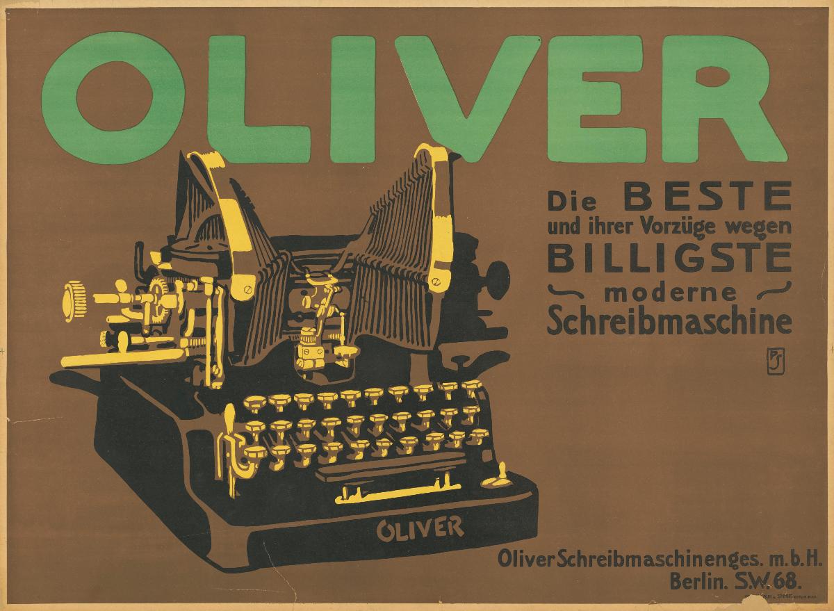 Oliver die beste und billigste moderne Schreibmaschine