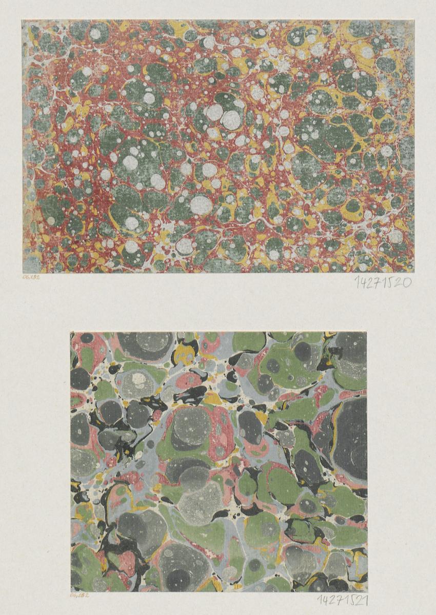 Steinmarmorpapier (Türkisch Marmor)