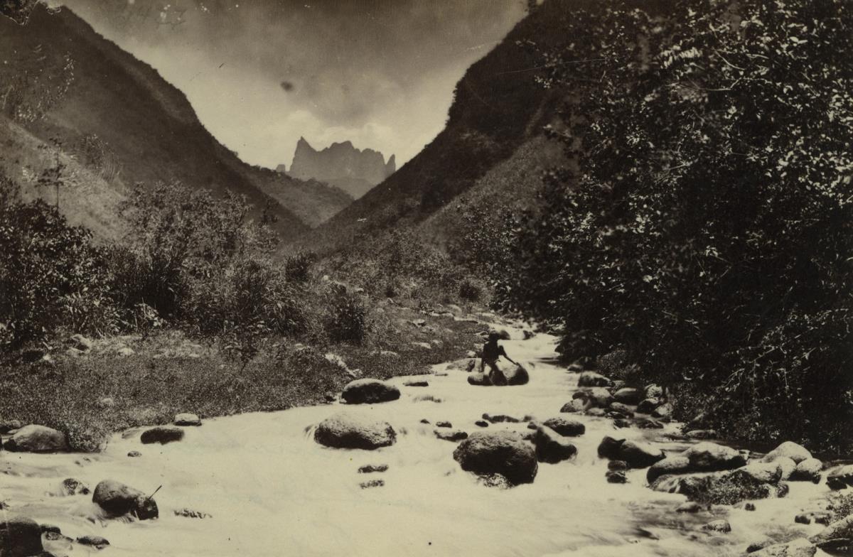 "Fautaua - Fluß u. Diadem. Tahiti"