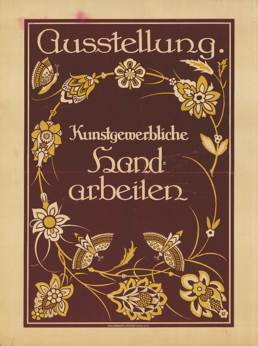 Ausstellung. Kunstgewerbliche Handarbeiten