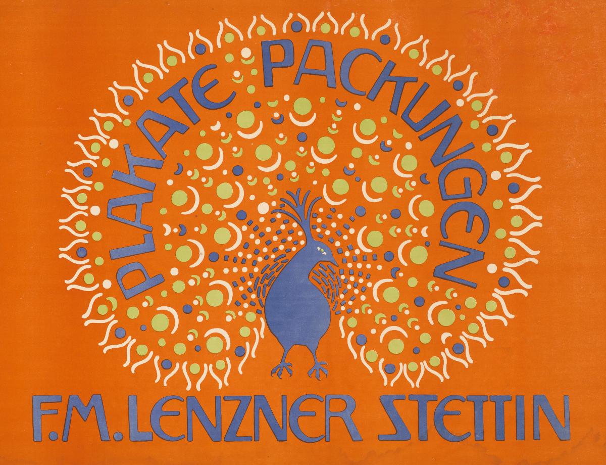 Packungen. Plakate. F. M. Lenzner Stettin