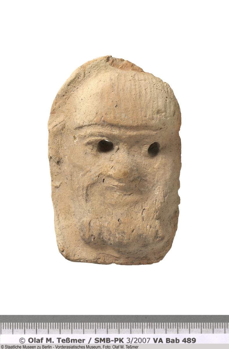 Terrakotta-Maske des Dämons Humbaba