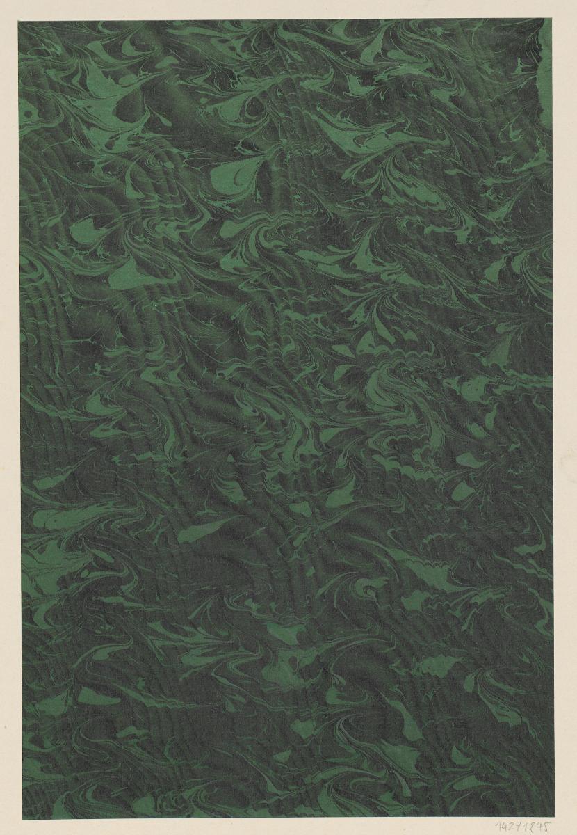 Wellenmarmorpapier